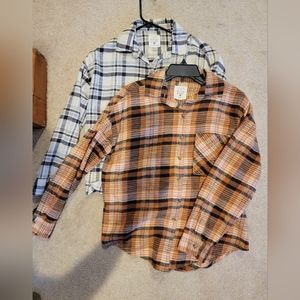Billabong Flannel shirts size small